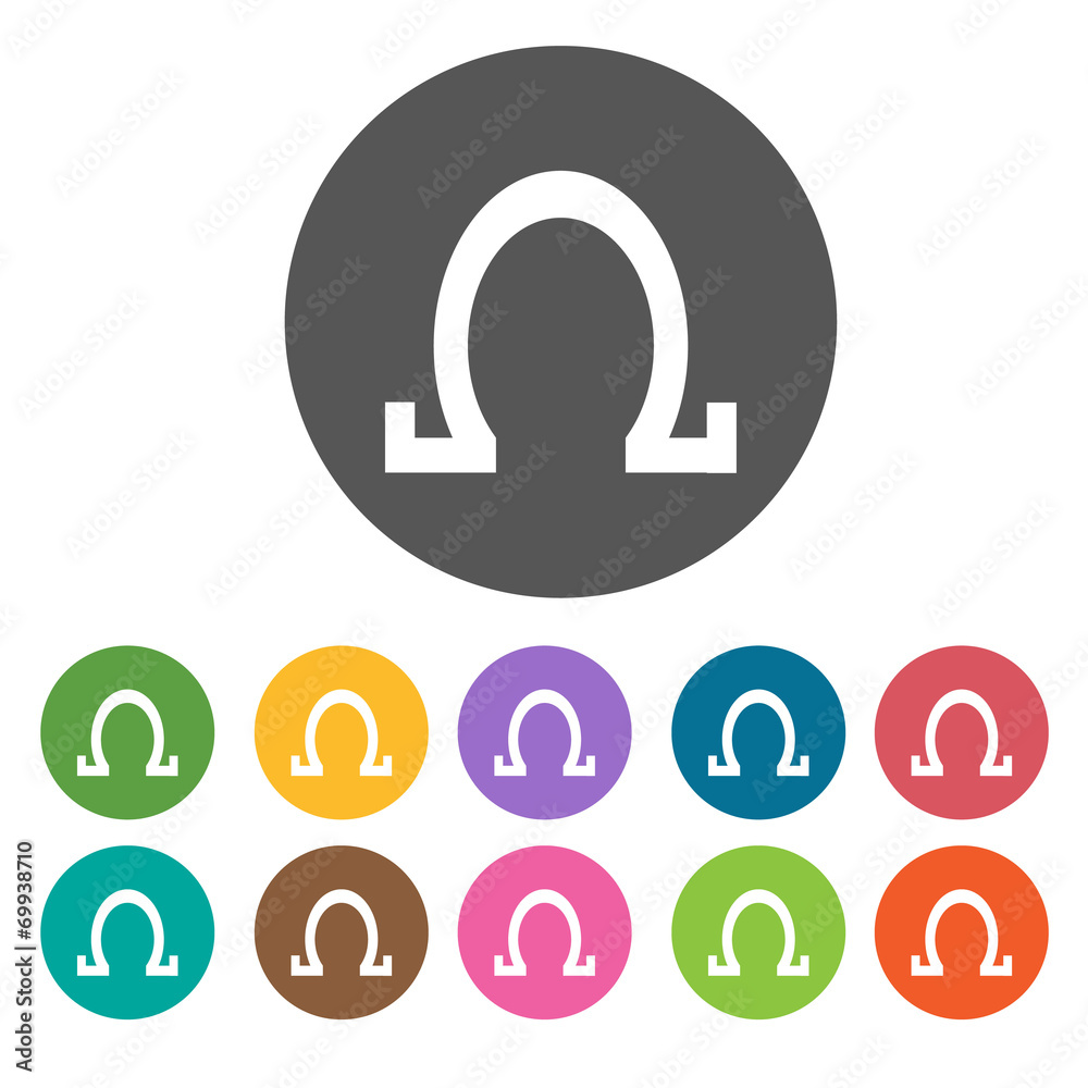 Christian symbol icons set. Round colourful 12 buttons. Vector i Christian symbol icons set. Round colourful 12 buttons. Vector i