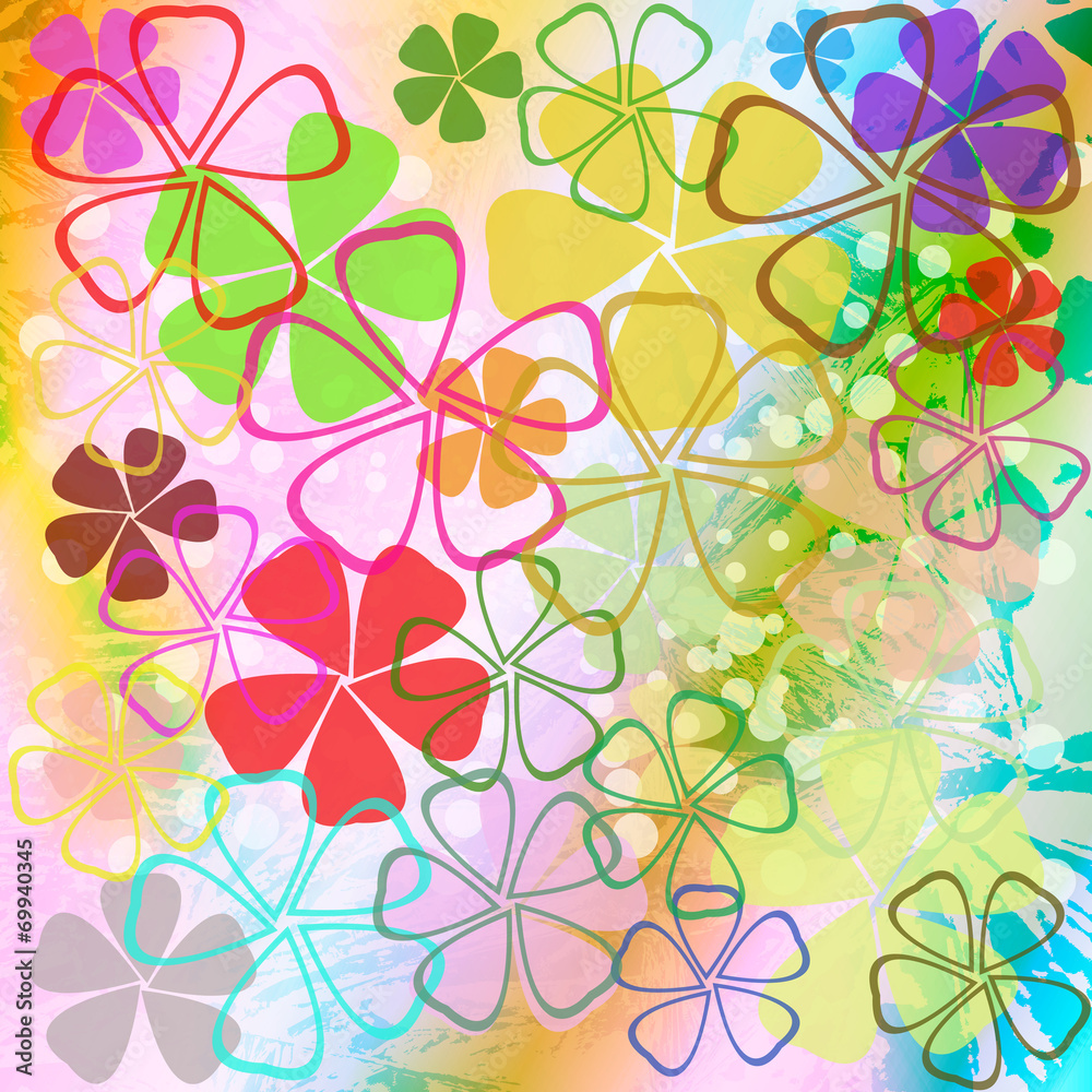 Flowers.Vector Flowers.Vector
