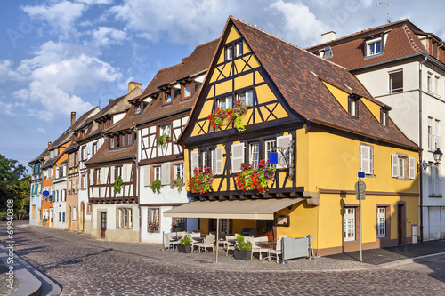 Traditional french houses in Colmar