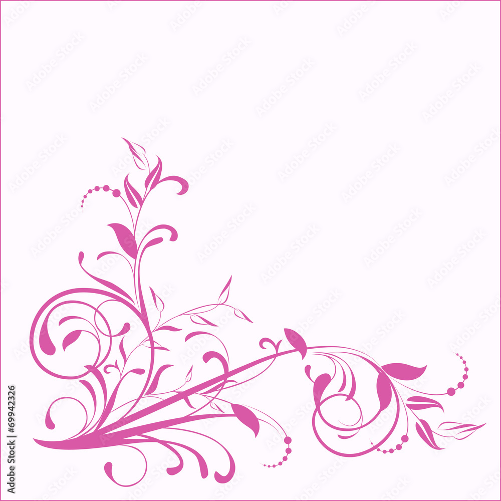 Floral abstract background with branch. Vector illustration. Floral abstract background with branch. Vector illustration.