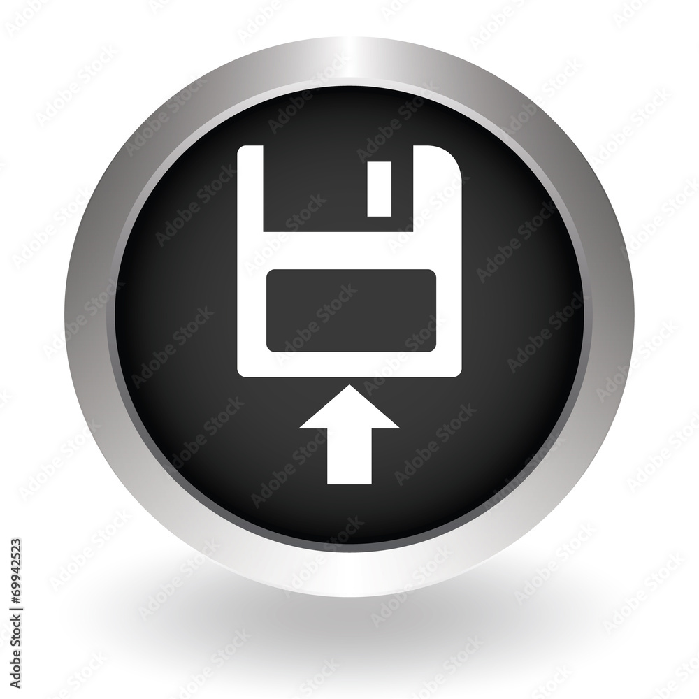 Vector illustration of cloud storage and upload concept icons wi Vector illustration of cloud storage and upload concept icons wi