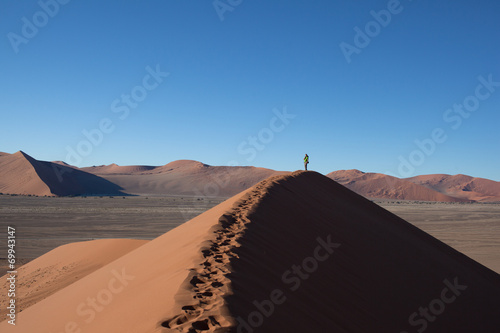 In cima alle dune Sesriem photo