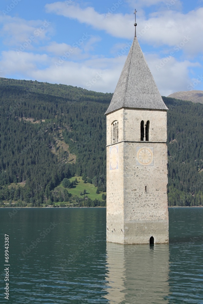 Kirchturm Reschensee