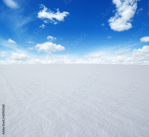 snow field