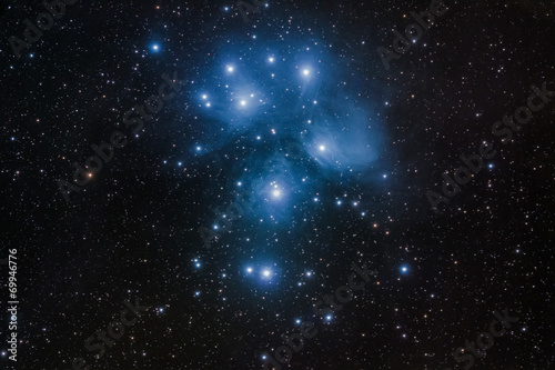 M45 - The Pleiades, the seven sisters