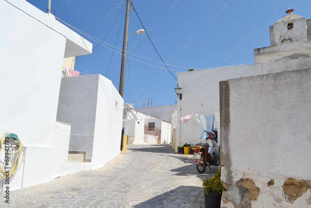 Street in old part of Kefalos