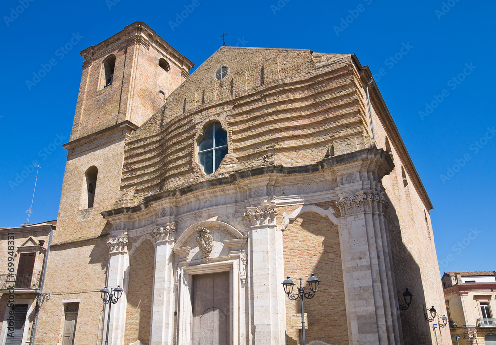 Church of St. Nicola. San Severo. Puglia. Italy.
