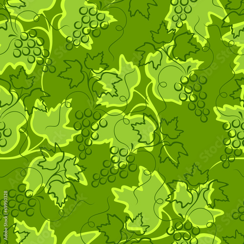 Grape seamless background.