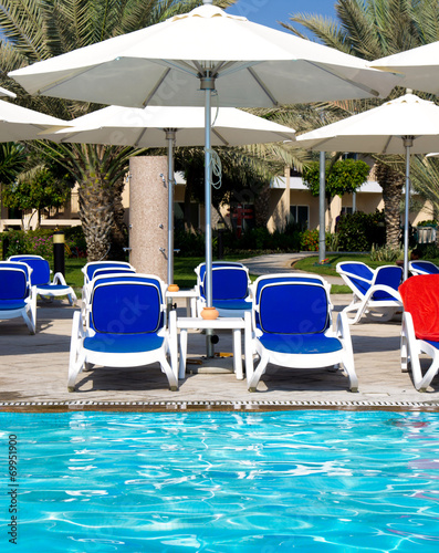pool in hotel