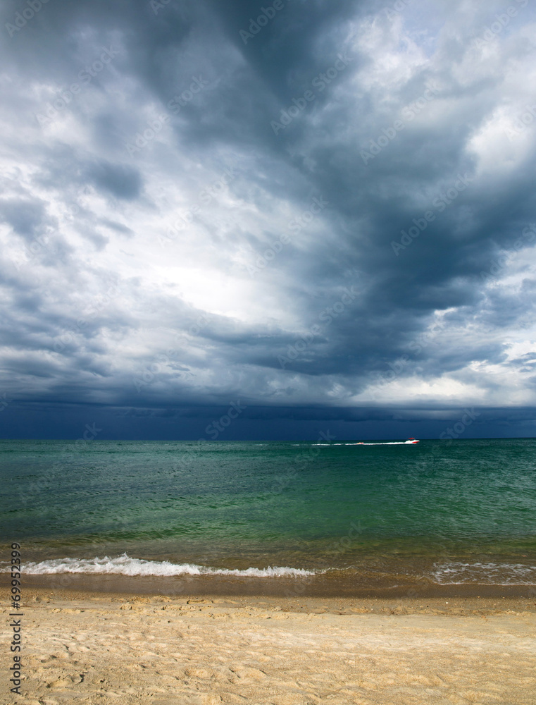 beach and tropical sea