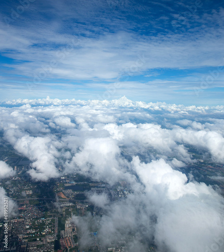 Aerial sky © Pakhnyushchyy