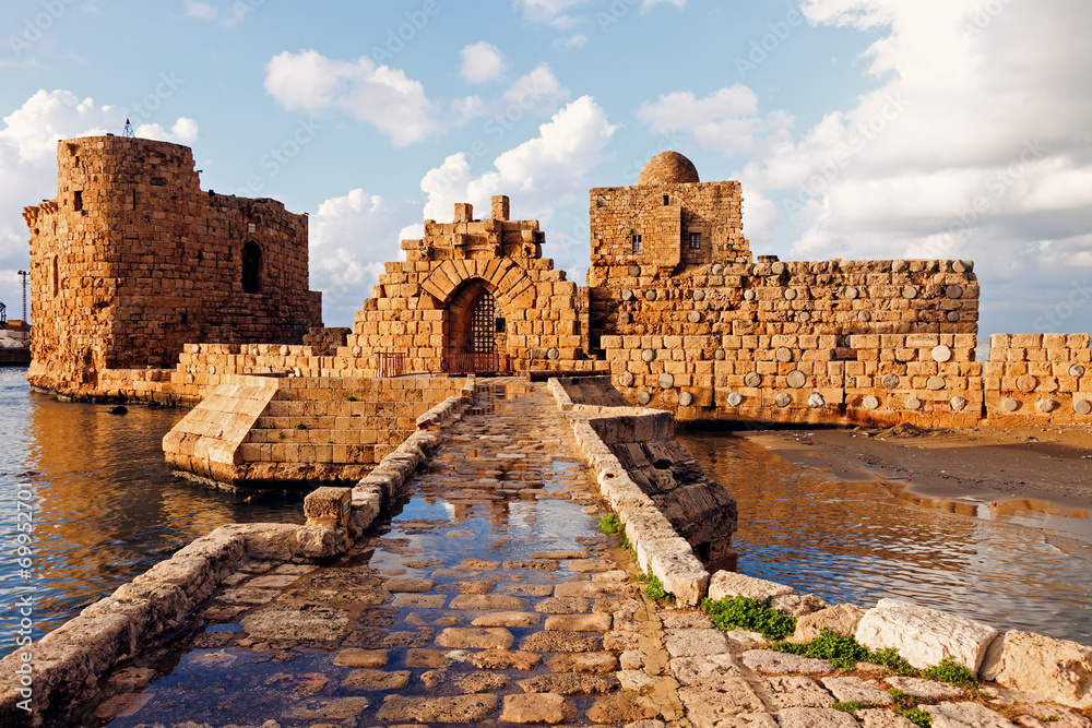 Fototapeta premium Sidon Sea Castle