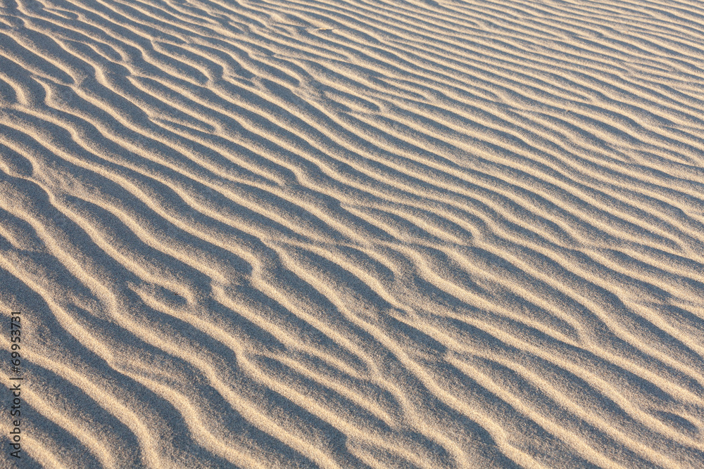 Dunes in Death Valley. sand pattern