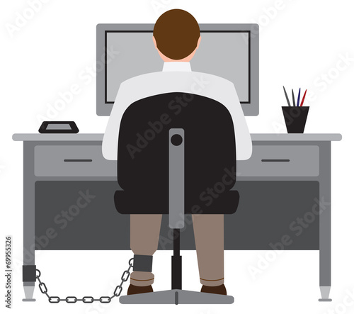 Chained to the Desk