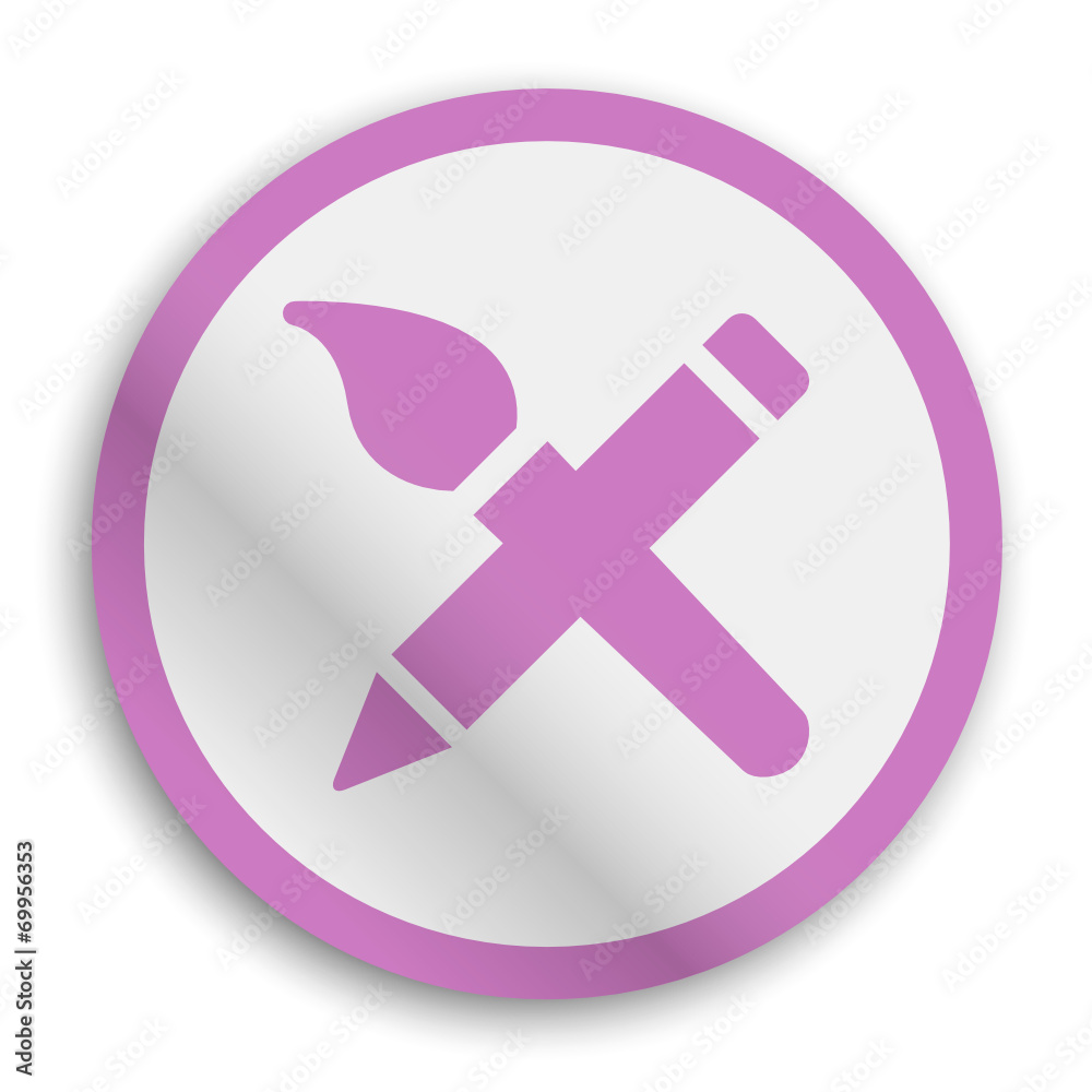 Obraz premium Sticker icon