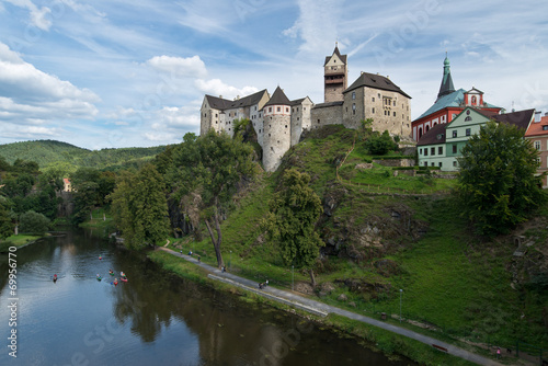 Loket castle, Czech Republic.