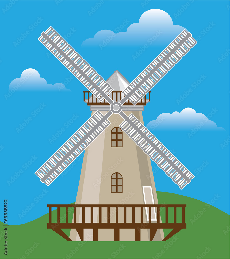 Wind mill color