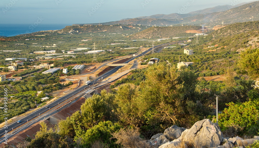 View of Crete, Greece View of Crete, Greece