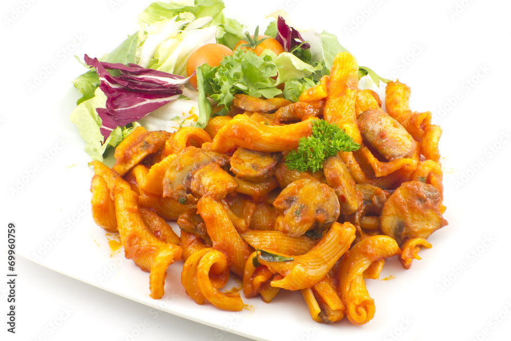 Pasta Bolognese with Mushrooms