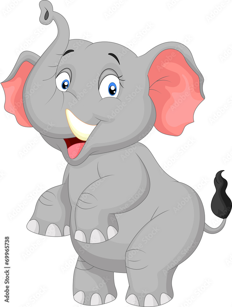 Cartoon elephant Cartoon elephant