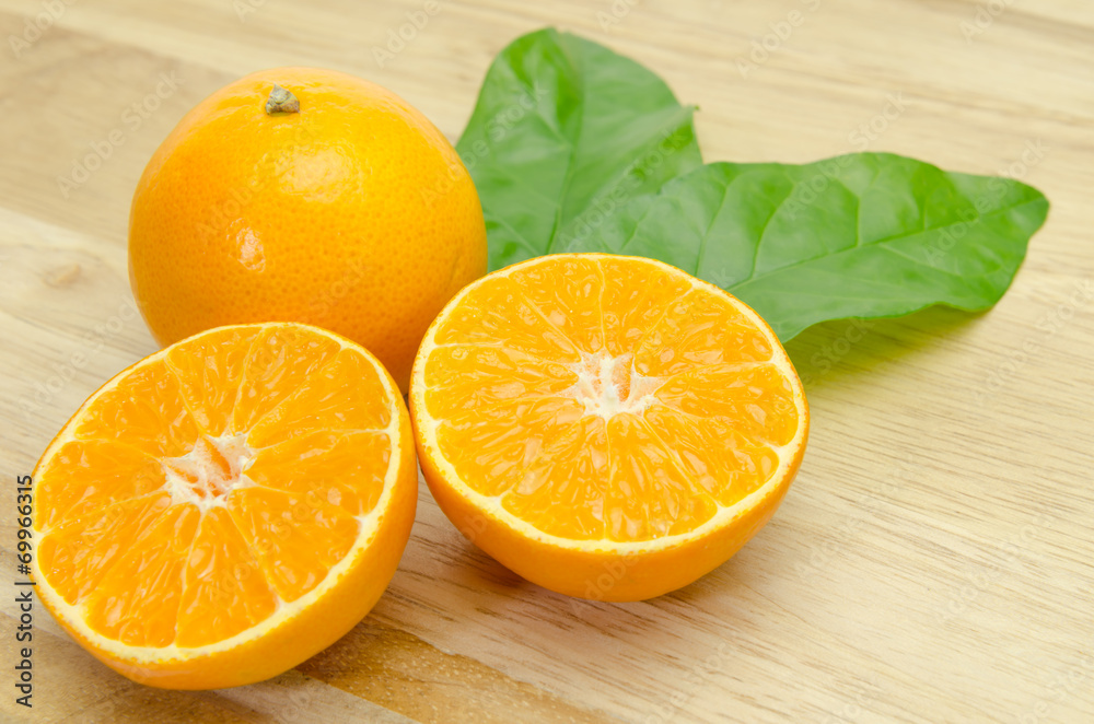 orange sliced on chopping board background orange sliced on chopping board background