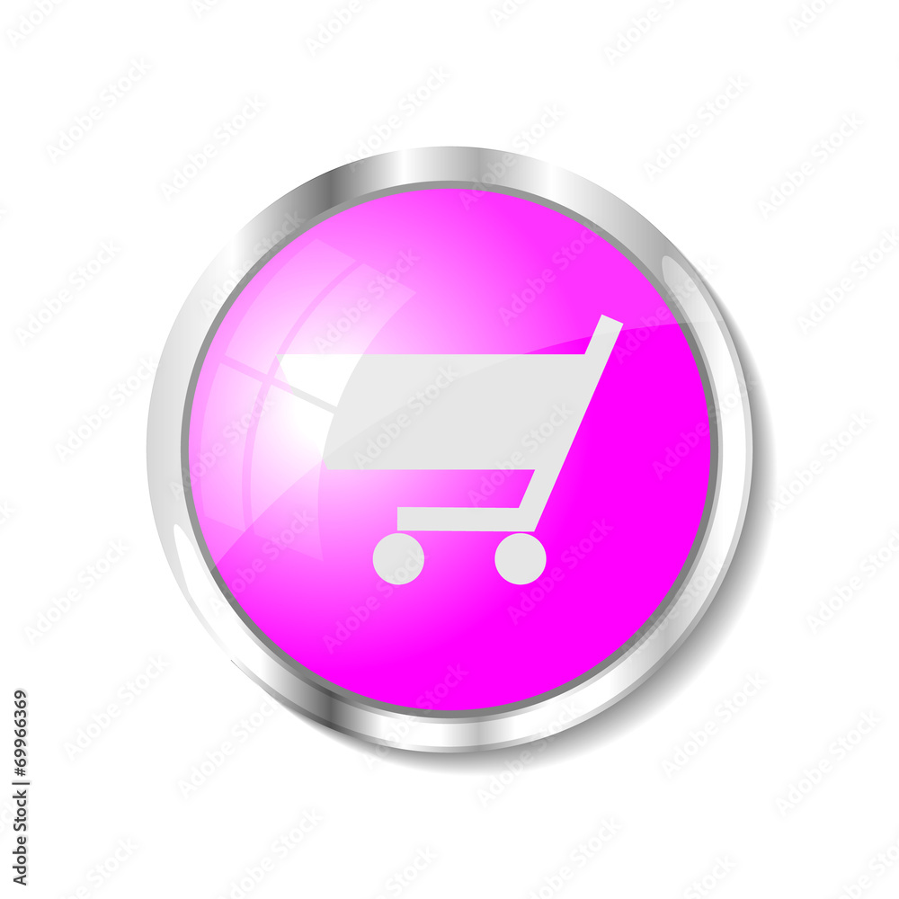 Pink web button