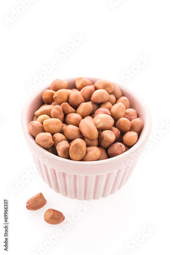 Peanut isolated on white background