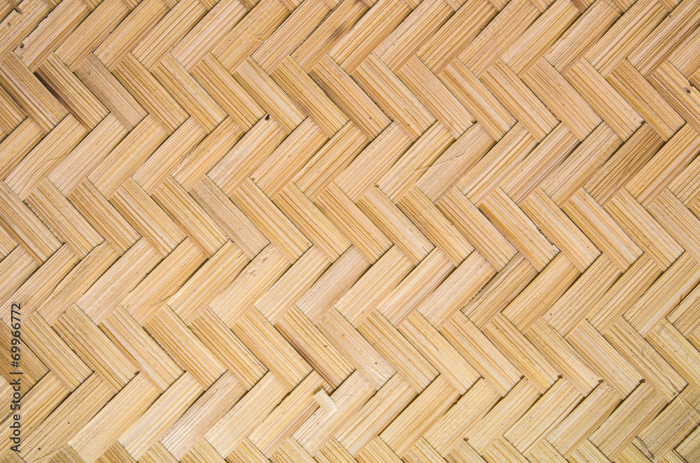 Woven wood surfaces. Woven wood surfaces.
