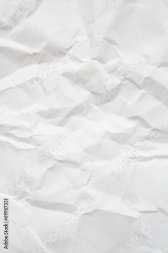 Crushed white paper