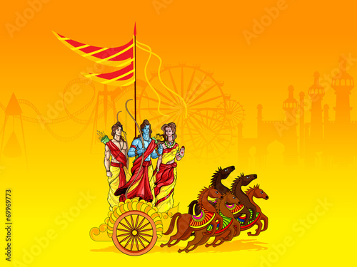 Lord Rama,Laxmana and Sita
