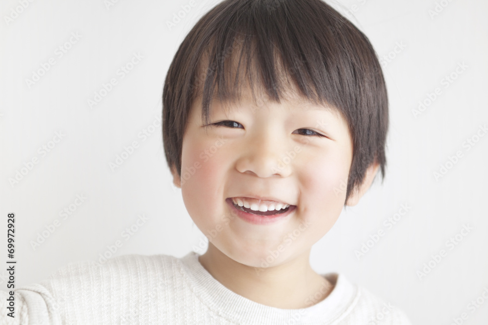 笑顔の男の子 笑顔の男の子