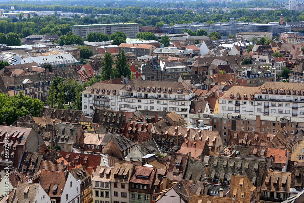 View of Strasbourg, France
