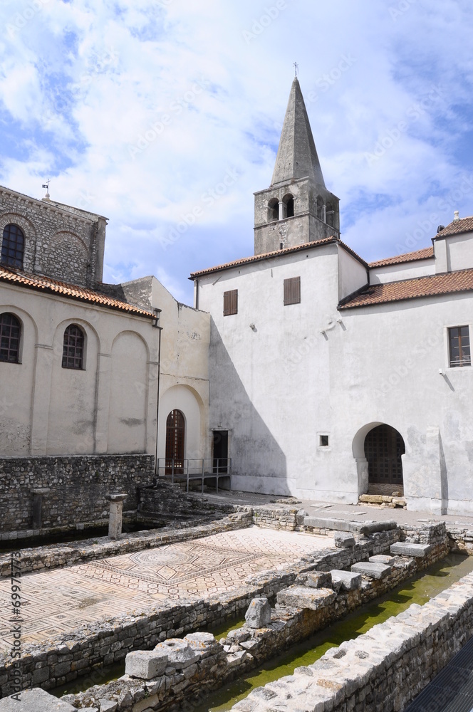 Euphrasian basilica in Porec, Croatia
