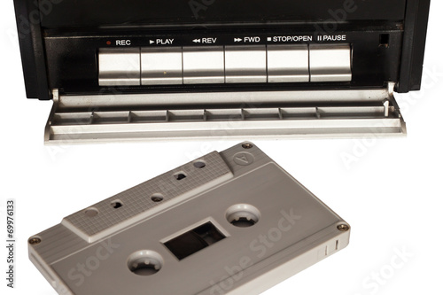 tape cassette and tape player photo