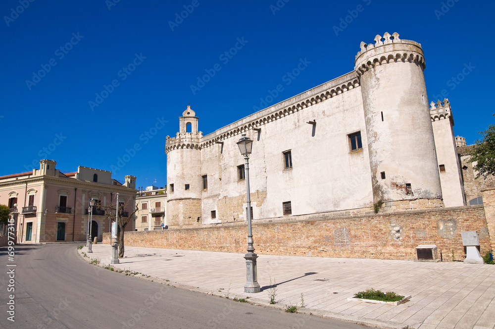 Ducal Castle of Torremaggiore. Puglia. Italy. Ducal Castle of Torremaggiore. Puglia. Italy.