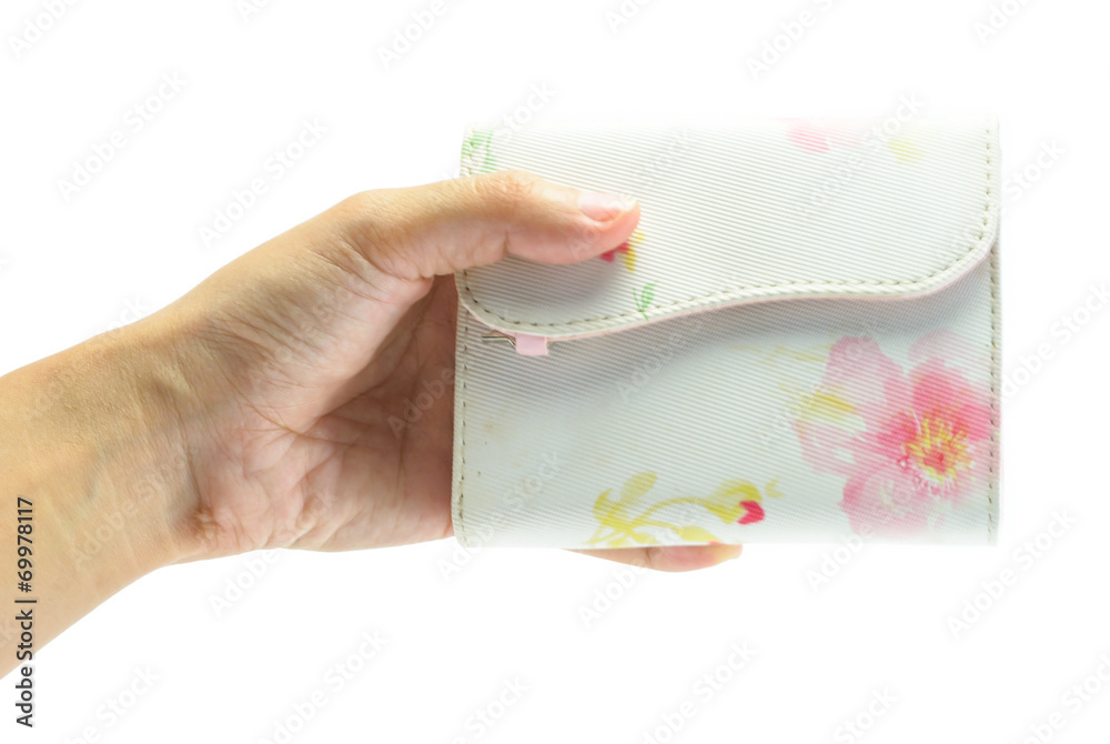hand hold wallet hand hold wallet