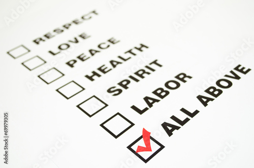 Motivation list