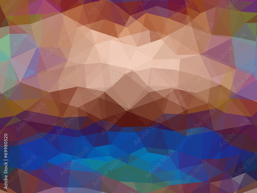 Obraz premium Abstract Geometrical Multicolored Background