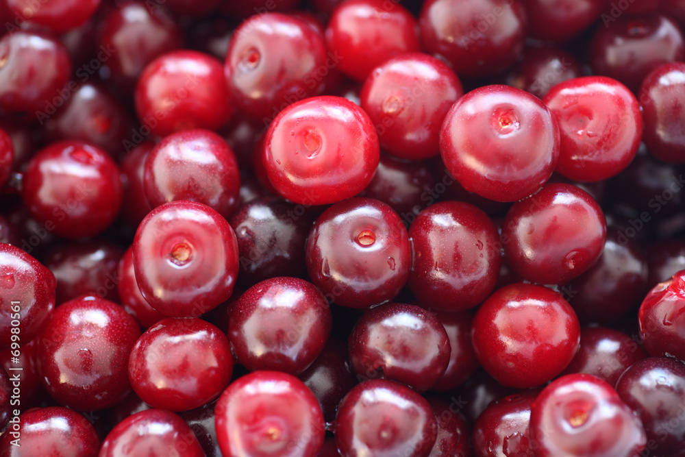 Fresh cherries Fresh cherries