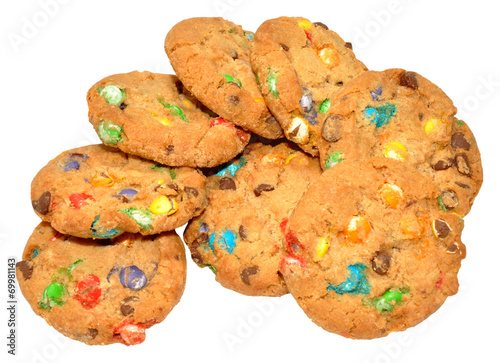 Candy Covered Cookies