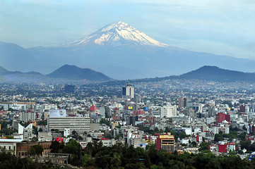 Sierkussen Mexico Stadslandschap van Mexico-Stad  © Rafael Ben-Ari