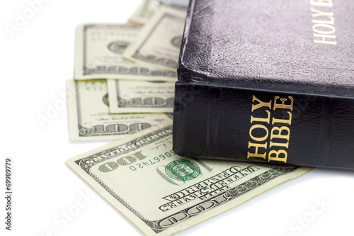 Holy Bible and money