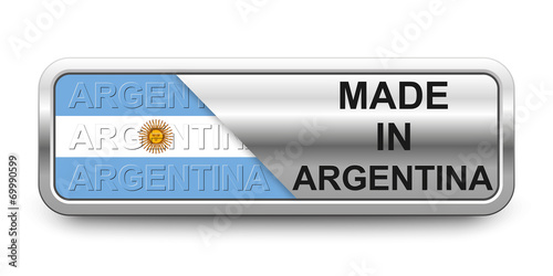Made in Argentina Button