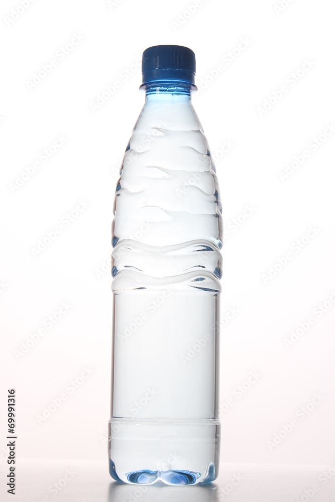 water bottle and plastic cup water bottle and plastic cup