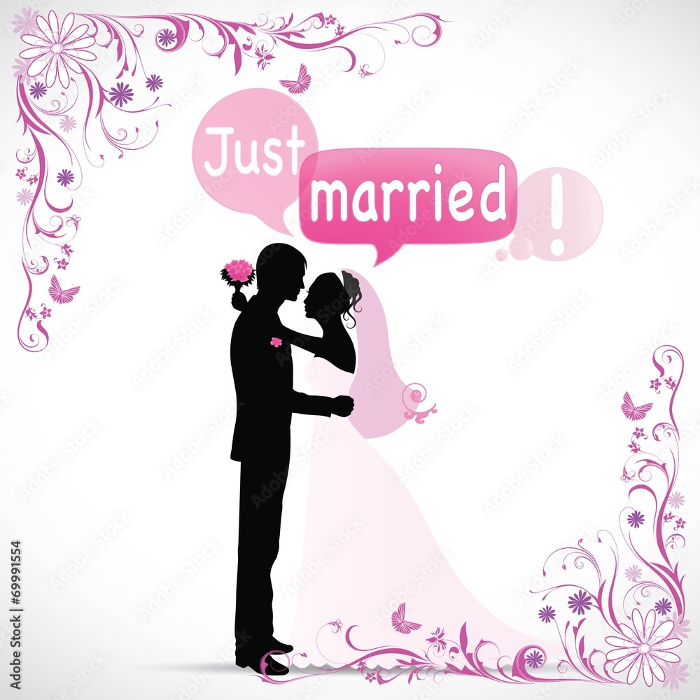 carton : just married carton : just married