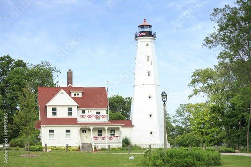 Lighthouse in Milwaukee, Wisconsin