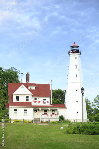 Lighthouse in Milwaukee, Wisconsin