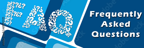 FAQ Text Symbols Keywords Banner