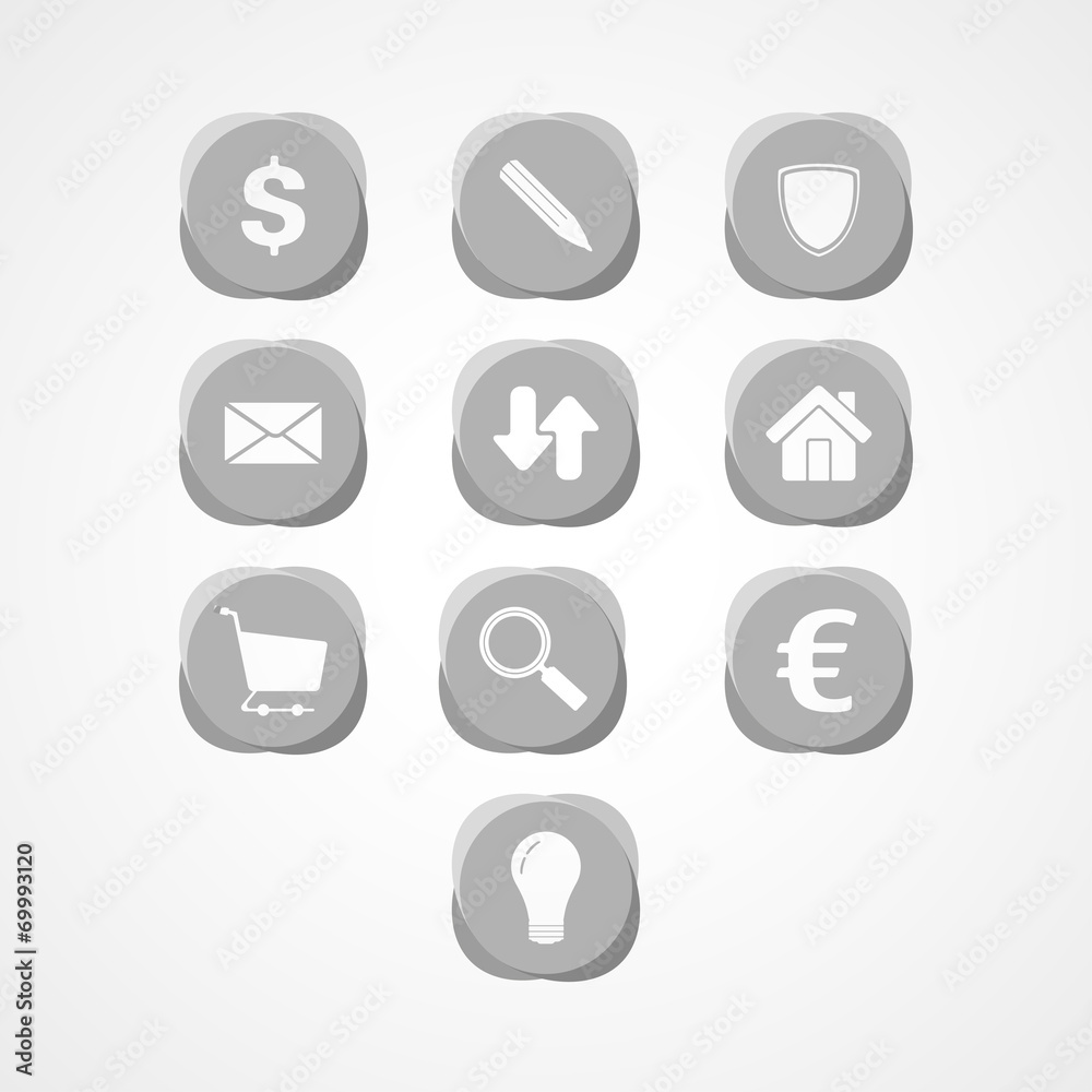 set business web icon set business web icon