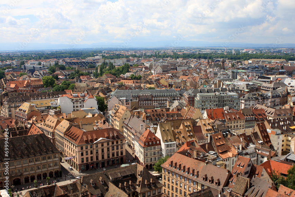 View of Strasbourg, France